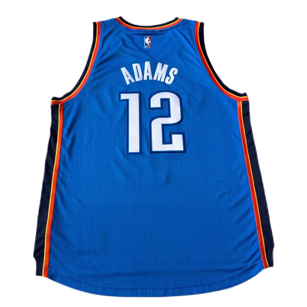 Adidas NBA Adams Thunder 12 Jersey Sleeveless V-Neck Fan Edition Unisex Jerseys 7470A-3CB-K90KMW