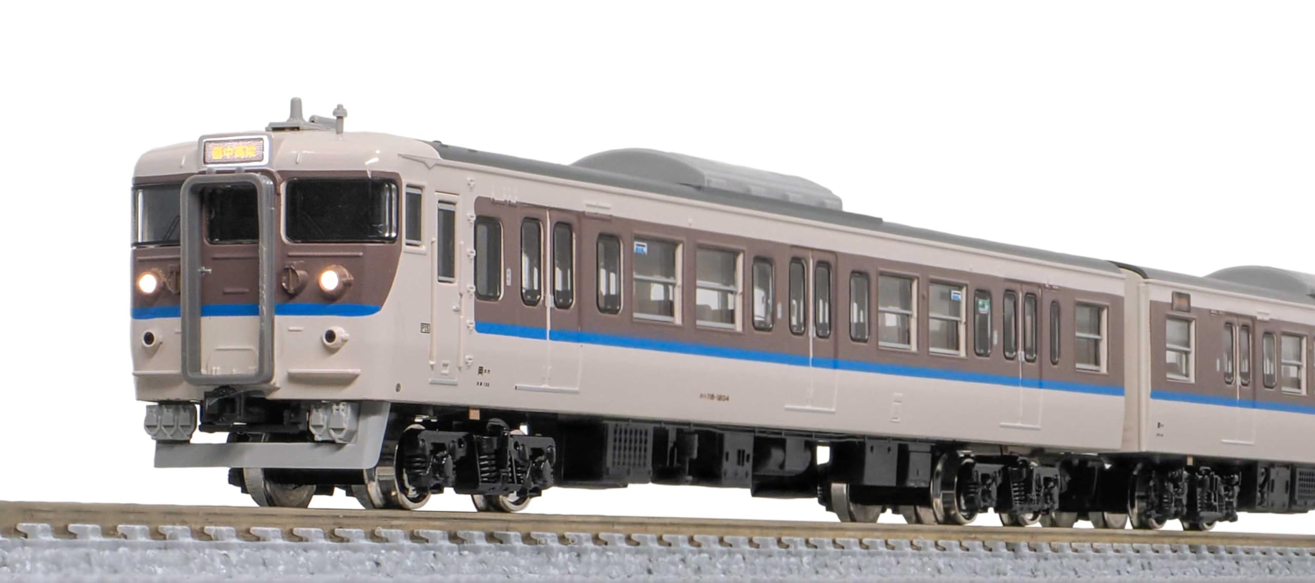 

Greenmax N Gauge JR 115 Series 1000 Series 30N Refurbished Updated Selectable Car Model 32016 Car, Color, Number, 3-Car Add-on Set, Non-Powered,