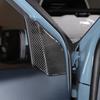 4PCS Real Carbon Fiber Car Door A-Pillar Interior Trim For Ford Maverick -23