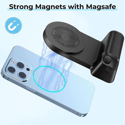 Smartphone Magnetic Camera Handle Bluetooth Bracket for Video Photo Shooting