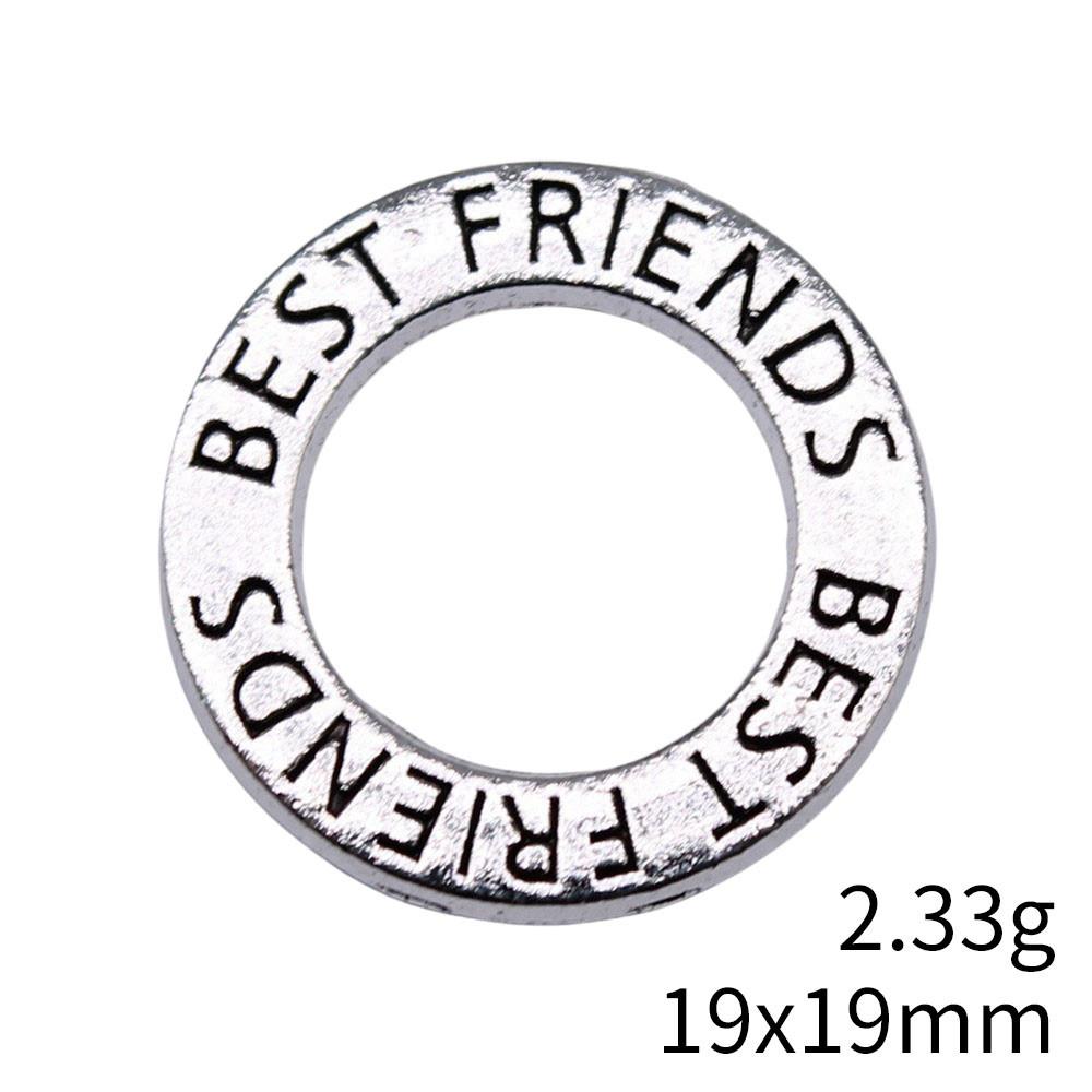 Christmas Decorations Jewelry Findings Hollow Circle Connector Accessories Parts Audience Accessories For Women Necklace And Earrings