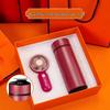 Summer Cooling Mini Fan & Smart Thermos Gift Set