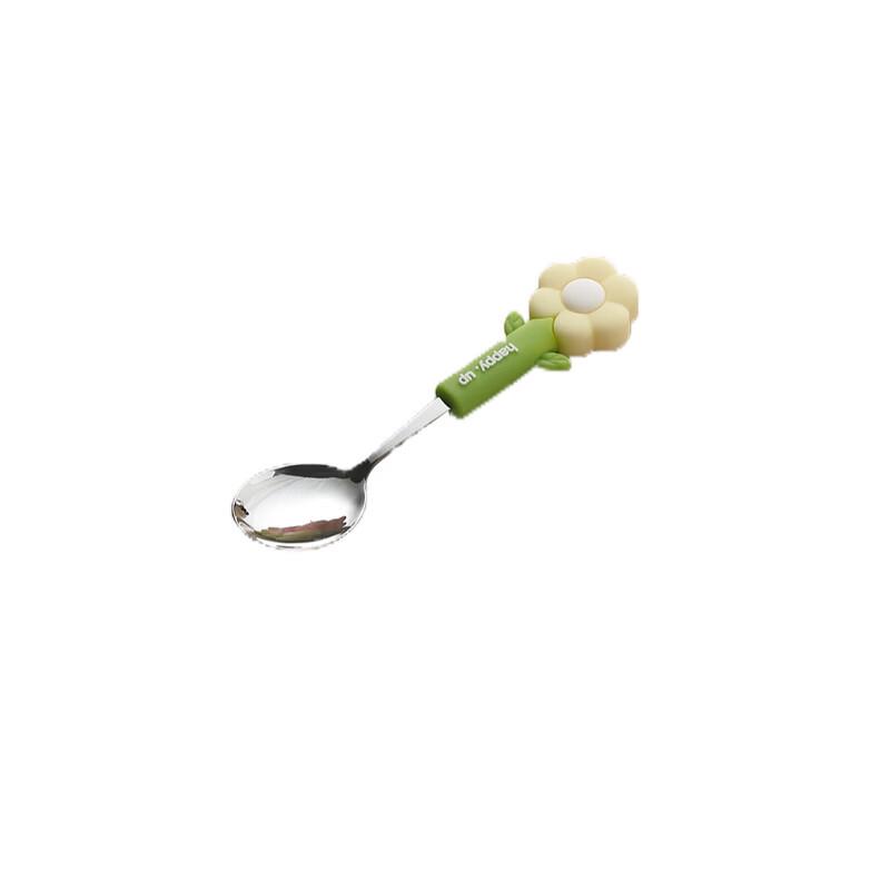 

Cartoon Sunflower Kids Stainless Steel Spoons