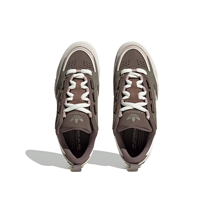 Adidas Originály Adi2000 Ležérní Protiskluzové Odolné Nízké Skate Boty Unisex Tenisky Hnědá Bílá IG3012