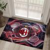 AC Milan Design Crystal Velvet Carpet Cozy Non?Slip Printed Rug For Bedroom Living Room Entrance