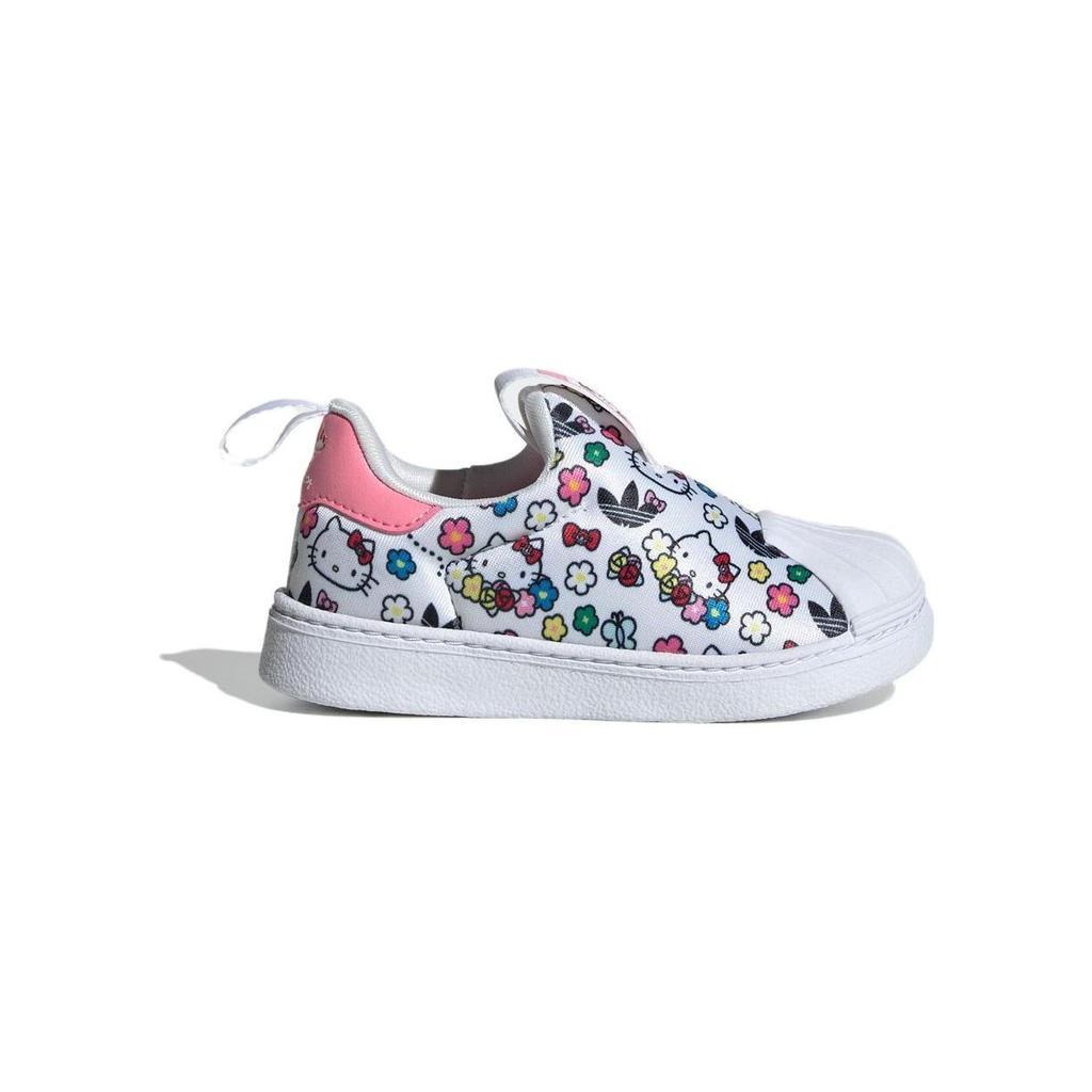 Adidas Hello Kitty x Superstar 360 I Květinové Dětské Tenisky Bílá Oblačná-Bílá Blaženost-Růžová IG5668