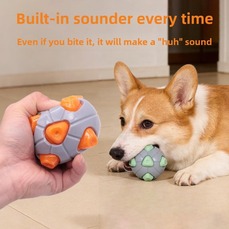 Pet Toys - Dog Products - Bite-resistant Sound-producing Dog Toys - Bite-proof Yet Interactive - Self-amusement and Stress-relief Dog Balls