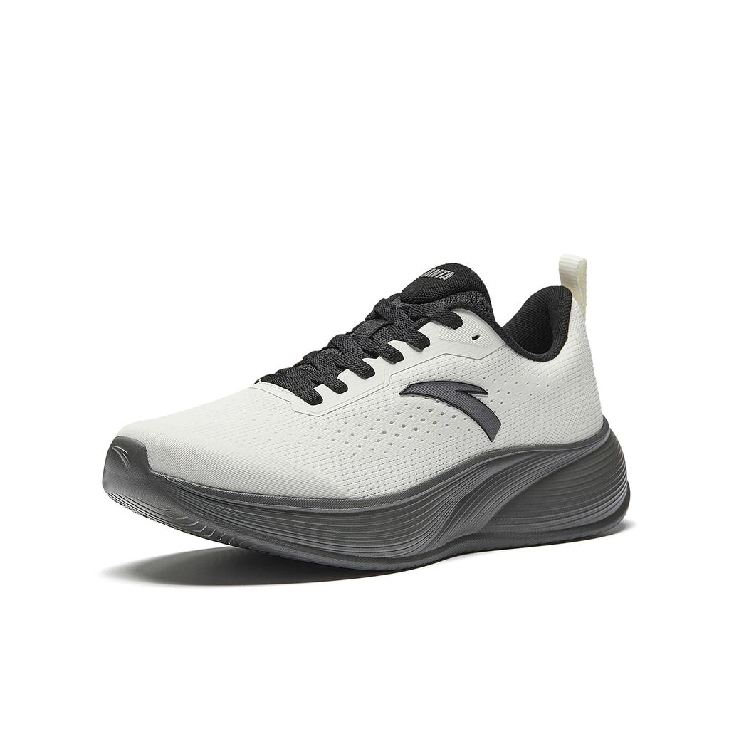 Anta Height Increasing Support Abrasion Resistant Slip Resistant Casual Sprint Training Running Shoes Men's White Gray 912615508-1