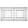 Gabion Raised Bed Silver