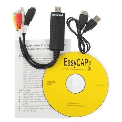 EasyCap Usb 2.0 - Stick de capture video+audio Usb