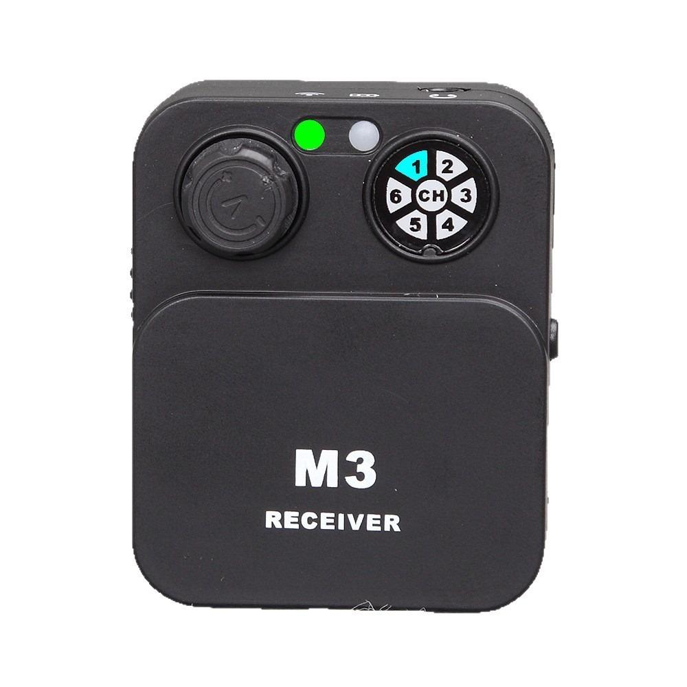 Wireless in Ear Monitor System 2.4G Mono/Stereo Wireless IEM Transmitter Receiver for Studio/Band/Live Performance