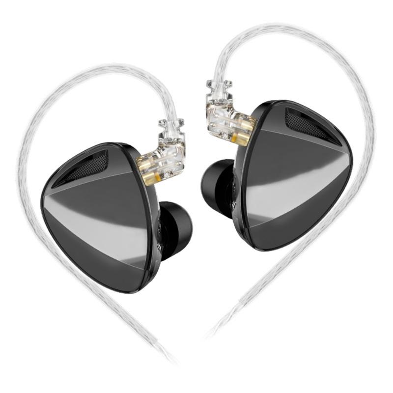 Professional 6Driver In Ear Headphones with Electronic Crossovers Technology for Studio Quality Sound Live Performances