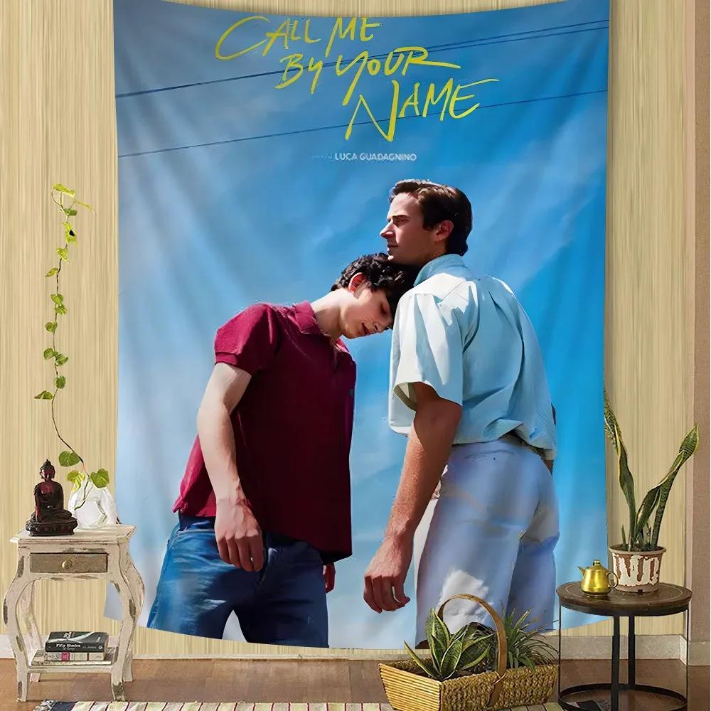 BL movie Call Me By Your Name DIY Wall Tapestry for Living Room Home Dorm Decor Wall Art Decor 100X70CM
