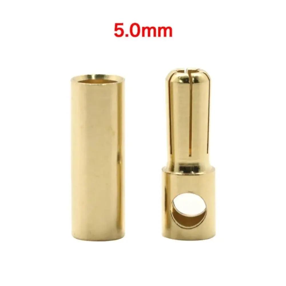 2mm 3mm 3.5mm 4mm 5mm 5.5mm 6mm RC Battery Gold-plated Bullet Banana Plug High Quality Male Female Bullet Banana Connector