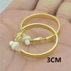 Women's Versatile Large Hoop Earrings - Trendy Personality In Black, Gold, Silver; Non-Piercing Ear Clips for Nightclubs