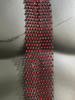 Trendy Black Rhinestone Mesh Tie with Sequins for Nightclub and Evening Wear