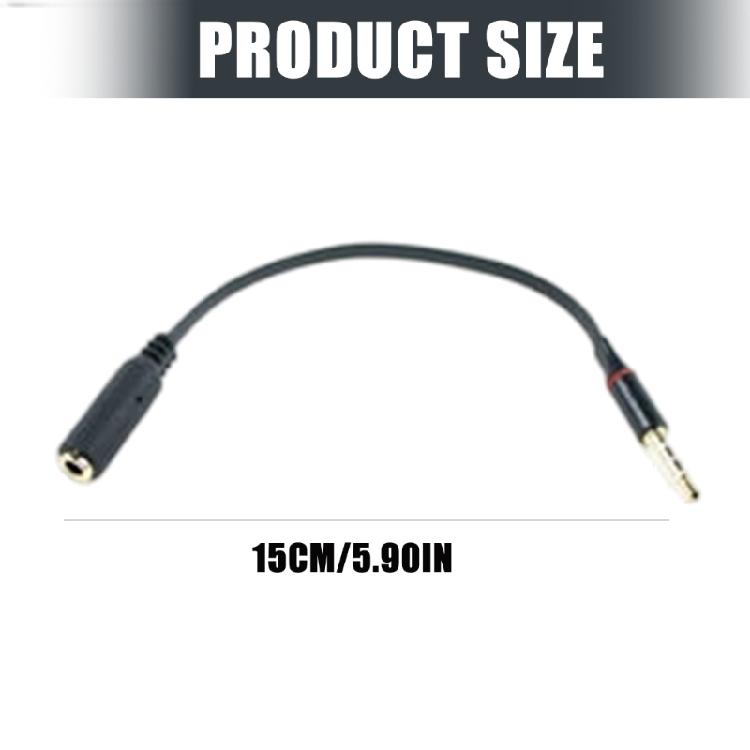 3.5mm Stereo Cable Male Port to 3.5mm Female Port CTIA to OMTP Headphones Extend Line Wire Headphones Transmission Cable