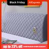 Anti-Collision Bedhead Cover All Inclusive Minimalist Dust Protection Cover Dustproof Washable Bed Head Slipcover Home Decor