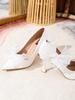 The new handmade bow fabric fancy DIY three-dimensional flower shoe accessories are detachable