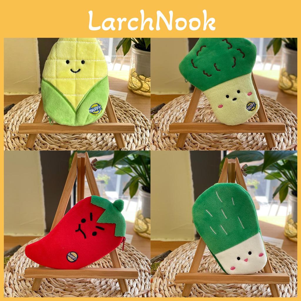 Cute Embroidered Fruit Coin Pouch With Multifunctional Storage For Children And Adults