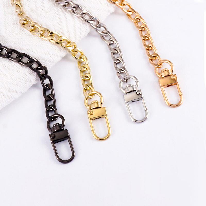 Bolso de Cadena Nk Cadena Bandolera de Hombro Único Correa de Bolso Cadena de Metal Multicolor Corta