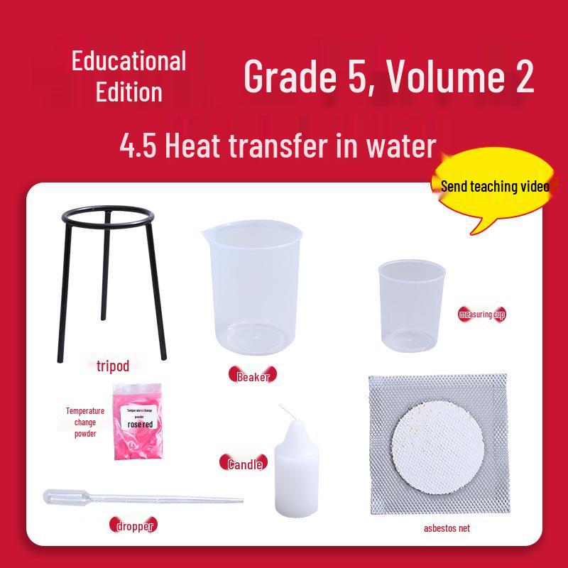 

Набор для научных экспериментов для 5 класса: Издание учебника - Теплопередача в воде