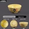 A5 Melamine Fortune Character Serving Bowl
