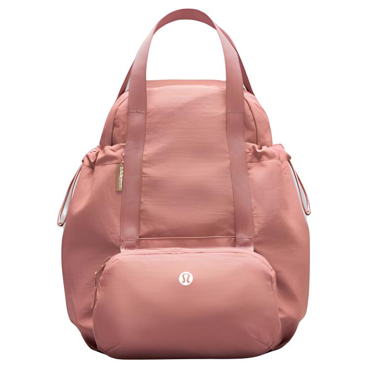 

Lululemon 7L Pack And Go Iconic Logo Multifunctional Nylon Handheld Shoulder Crossbody Waist Bag Backpack Men Bags Spice-Pink Pink LW9DT2S-066497 Spice Pink & Pink