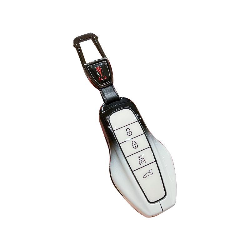 2026 Hongqi HS6 PHEV Key Case: Metal Buckle Shell for HS6/HS3 Smart Hybrid