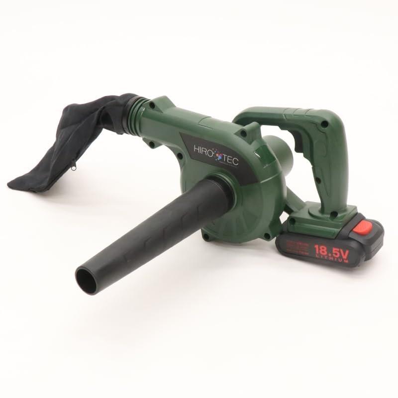 Hiro Corporation Cordless Blower Vacuum HDL-1200 2-Way Handheld Leaf Blower and Suction Cleaner for Garden Lawn Car and Home Cleaning