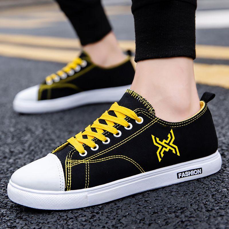 

Модная повседневная обувь для мужчин, низкие кеды на шнуровке из парусины со шнурками, круглый носок, новинка, дизайнерская, роскошная обувь для взрослых, предложение мужской обуви 38