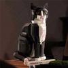 Brick Creative 21349 Smoking-Katze Haustier Kinder Pädagogisch Zusammengebautes Spielzeug Ornamente