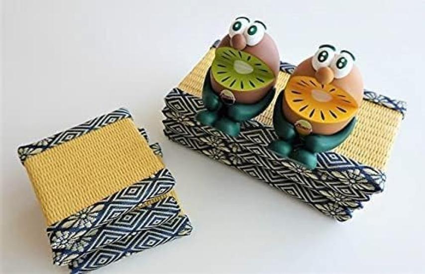 Miniature Tatami Perfect for Displaying Japanese Interior Approximately Tatami Polypropylene Approximately 14 x 7cm Mat, Goods, 1/12 Scale, Mat