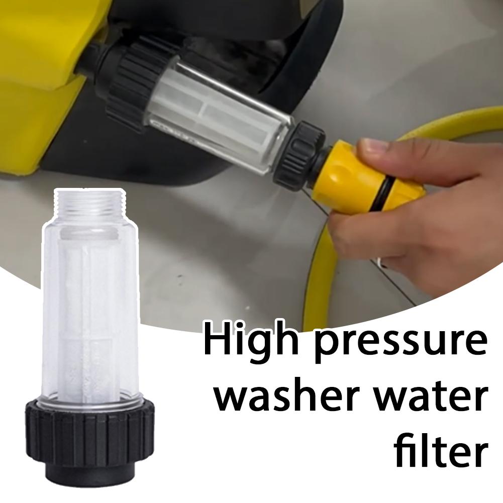 High Pressure Washer Water Filter For Karcher K2 - K7 Series Pressure Washers Inlet G 3/4" F Outlet G 3/4" M Car Assessoires