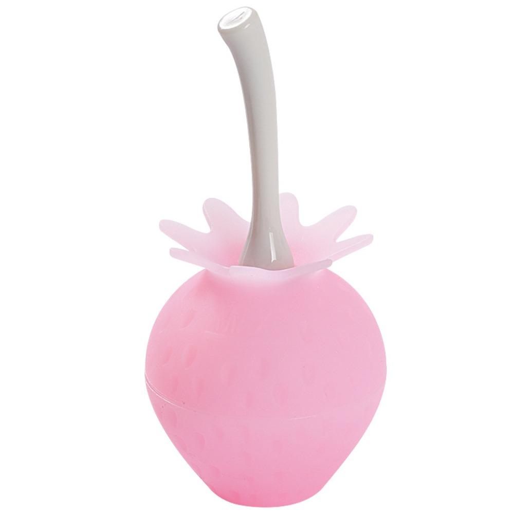 

Strawberry Shape Popsicle Mold DIY Ice Cream Maker Cute Ice Molds for Egg Bites