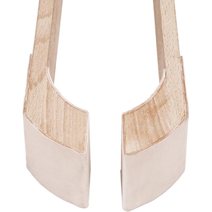 Tosnail Wood Leather Craft Hand Stitching Pony Horse Leather Clamp with Pre Wrapped Leather Clamp