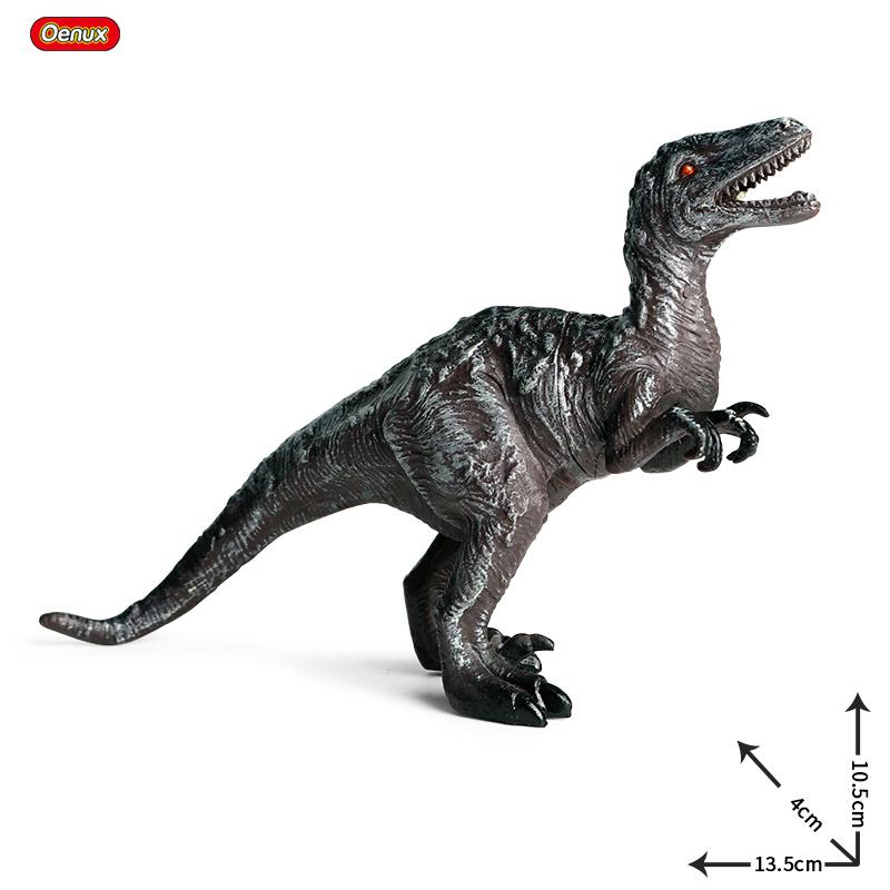 Oenux Jurassic Carnivorous Carnotaurus Figures Dinosaur Brinquedo Tyrannosaurus Model Collection PVC High Quality Toy Kids Gift