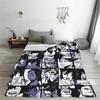 Coperta Collage Aizawa Shota in Pile My Hero Academia Coperte Calde da Viaggio per Auto Divano Divano Copriletto