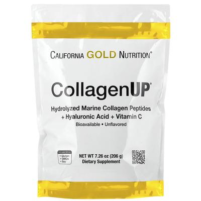 Collagenup®, mit hydrolysierten marinen Kollagenpeptiden, Hyaluronsäure und Vitamin C, geschmacksneutral, 206 g (7,26 Unzen)