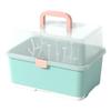 Portable Baby Bottle Holder Anti-Dust Milk Bottle Storage Box Nursing Bottle Drying Rack  Travel