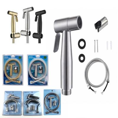 Ensemble de pistolet pulvérisateur pour douchette de bidet haute pression en acier inoxydable 304