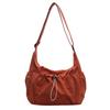 Drawstring Lightweight  Bag Women's Large Capacity Crossbody Bag Commuter Shoulder Bag