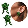 Cute Big Frog Stud-Earring For Women Girls Ear Jewelry Frog Ear Cuff Earrings Party Gifts Haliday Vacation Ornament
