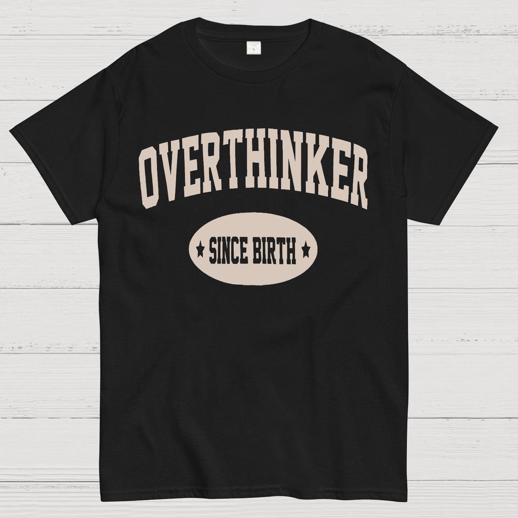 Overthinking Cotton Summer Casual Cool Loose T-Shirt