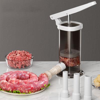 Plnič klobás Domácí výrobník klobás Rychlý stroj na plnění masa Odolný plnič klobás Plnič klobás s velkou kapacitou Maso