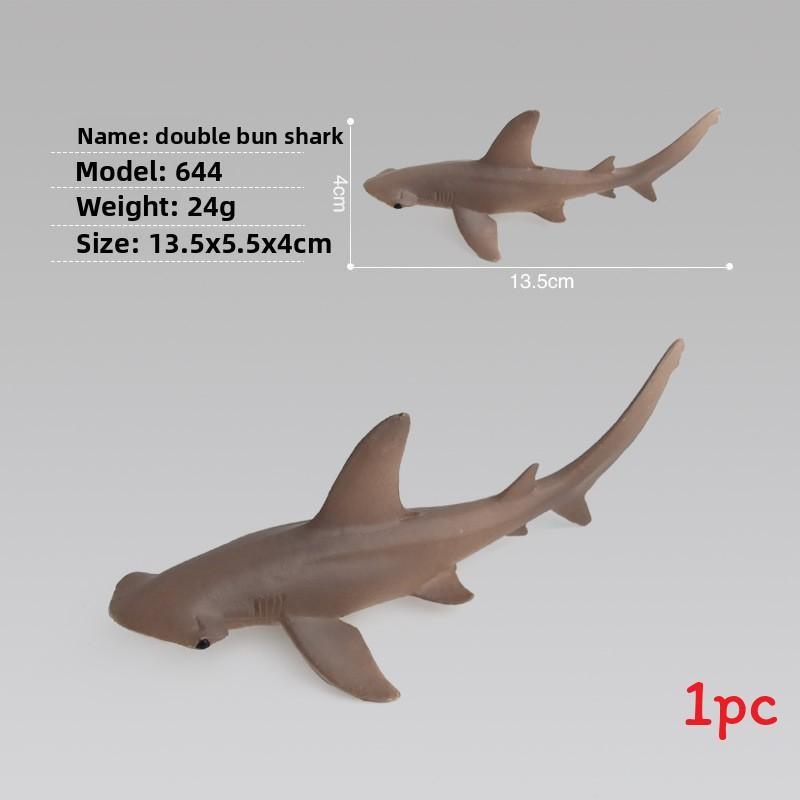 Simulated Shark Turtle Clownfish Crab Killer Whale Marine Animal Model Ornament For Aquarium Enthusiasts And Collectors