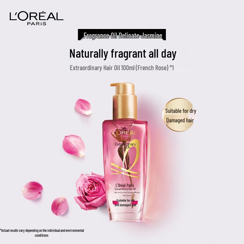 L Oreal Elseve Extraordinary Oil French Rose Hair Treatment 100ml