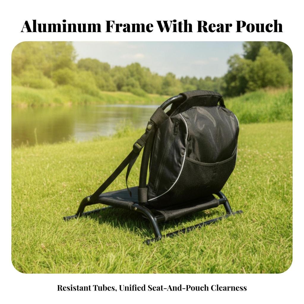 Kayak Seat with Storage Bag Padded Furniture Supportive for Anglers