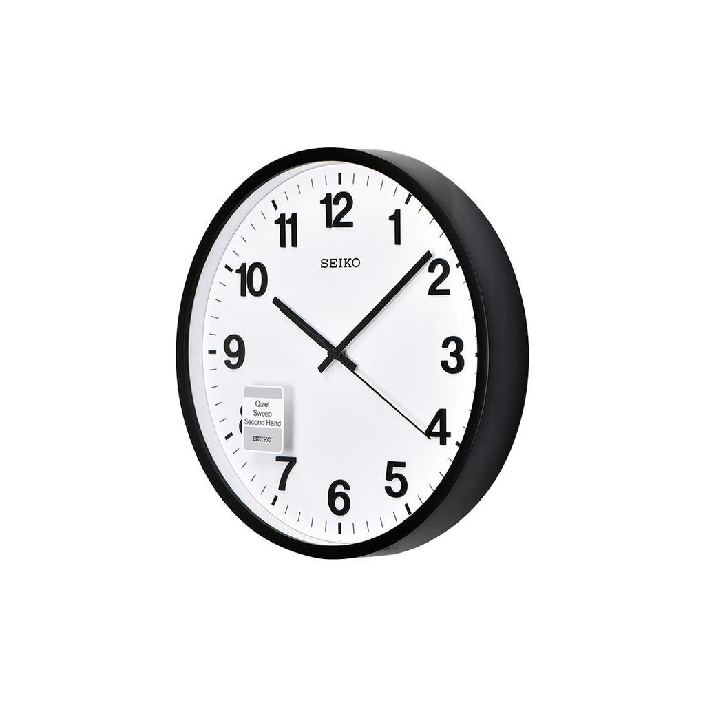 SEIKO Quartz Movement Plastic Wall Clock Unisex White QXA640K