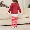 Christmas Parent Child Family Set Home Furnishings Christmas Pajamas Two Piece Set